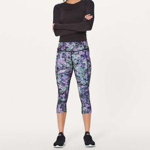 Lululemon 19" Fast & Free II Crops - Sz 4